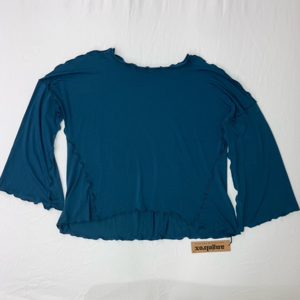 Angelrox TRULY Teal Women's Top one size fits most NWT